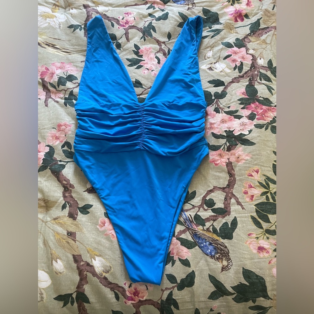 Riot Swim Echo One Piece Moderate - Ocean Water